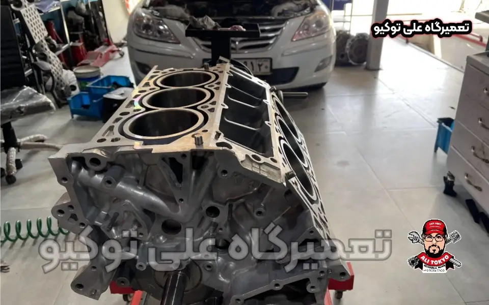 تعمیر اساسی موتور هیوندای جنسیس